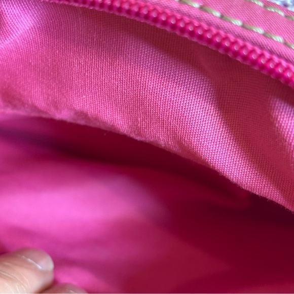 The Sak Barrel Bag Summer Colors Knit Woven Shoulder 10 Year Anniversary - Picture 8 of 13